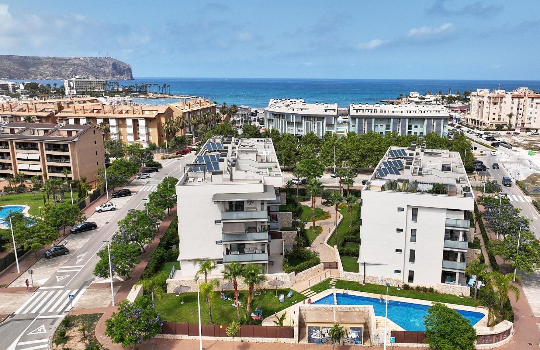 Ferienwohnung Arenal Dream Seaside Penthouse Jávea Exterior foto
